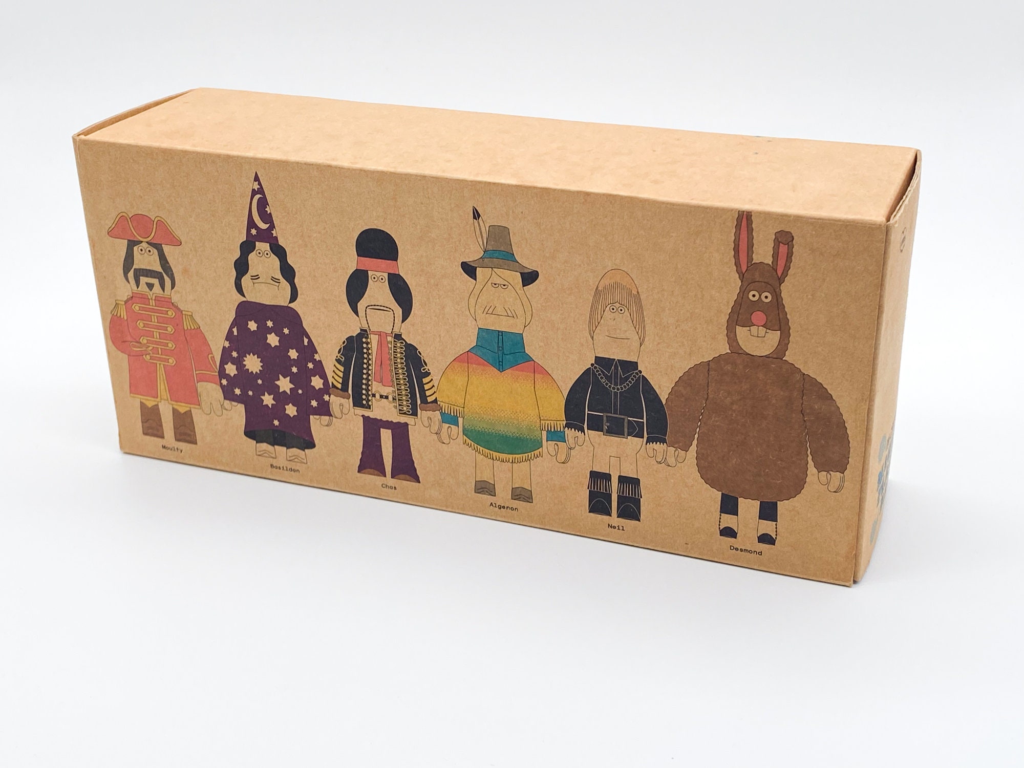 James Jarvis X AMOS TOYS In-crowd Major Moultys Magical Plastic