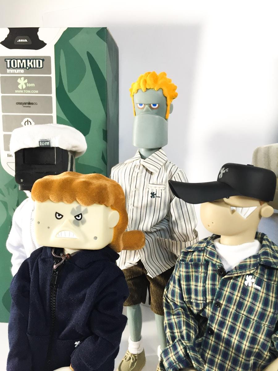 TOM KID Michael LAU - Complete Set of 6 12 Inch Figures - Etsy