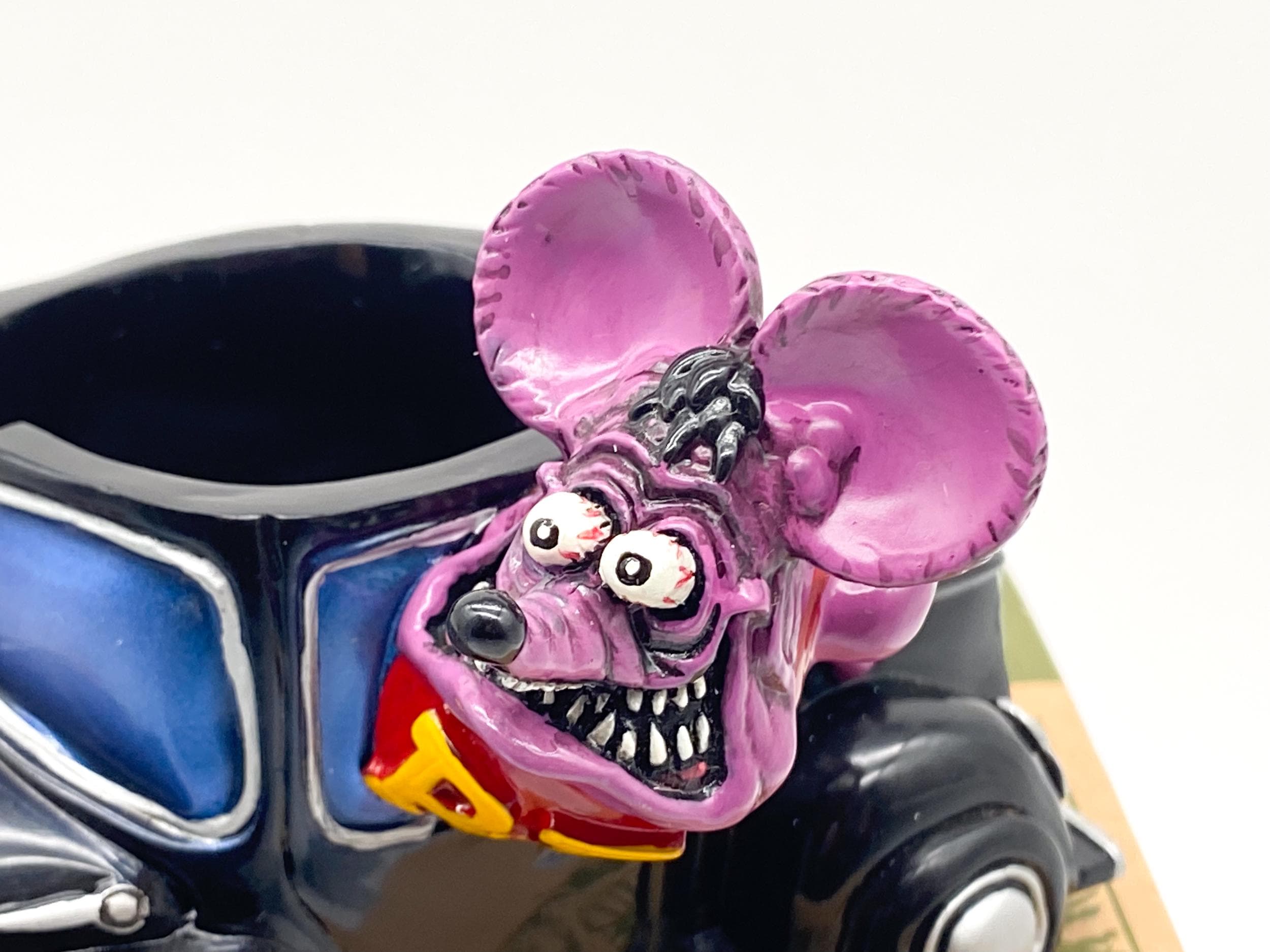 ラットフィンク RATFINK Big Car Ashtray 限定300体 2004 ホッドロッド カスタムショー　灰皿[240019303398] Rat Fink Collection Car Pick-up Ashtray \"ed Roth\" - Mooneyes Japan