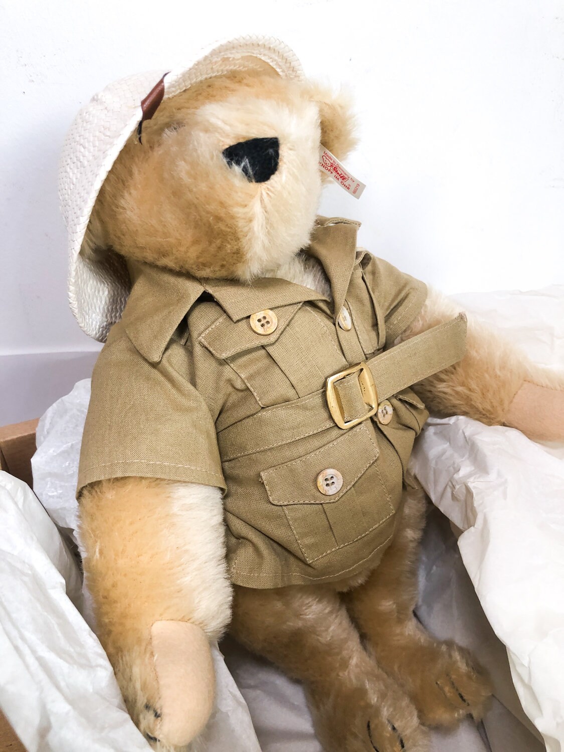 シュタイフ　Reginald Oliver Smythe テディベア Reginald Oliver Smythe » Reggie » Teddy Bear – STEIFF LE 1997/98