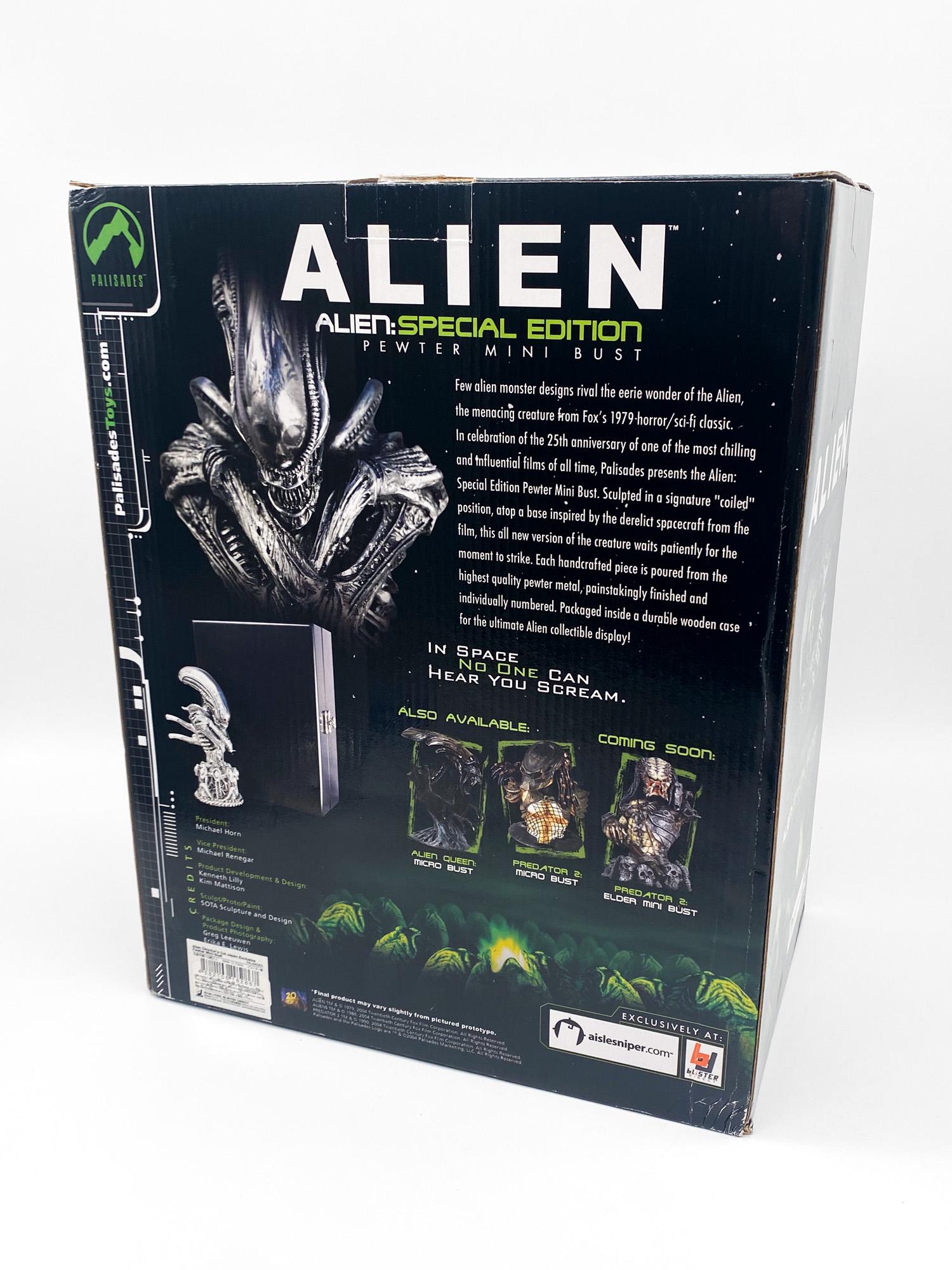 エイリアン スペシャルエディション ピューター製ミニバスト