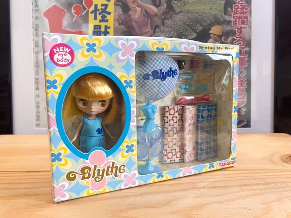 プチブライスソーイングマイウェイ ブルーblythe