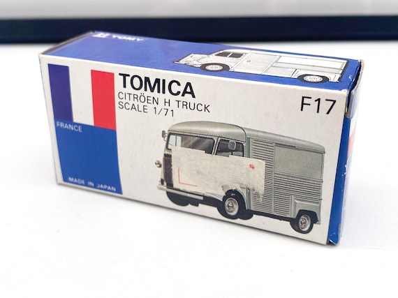 Tomica F17 Citroën Type H Polizei – 1/71 – Miniature Japon 1979 – NIB