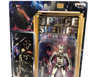6体のフィギュア SPACE SHERIFF コレクション / バンプレスト 1999 X