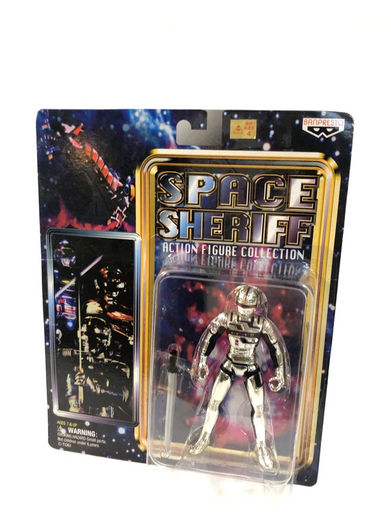 6 Figurines SPACE SHERIFF Collection / Banpresto 1999 X-or