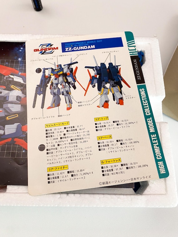 Gundam Perfect Variable High Complete Model MSZ-010 ZZ