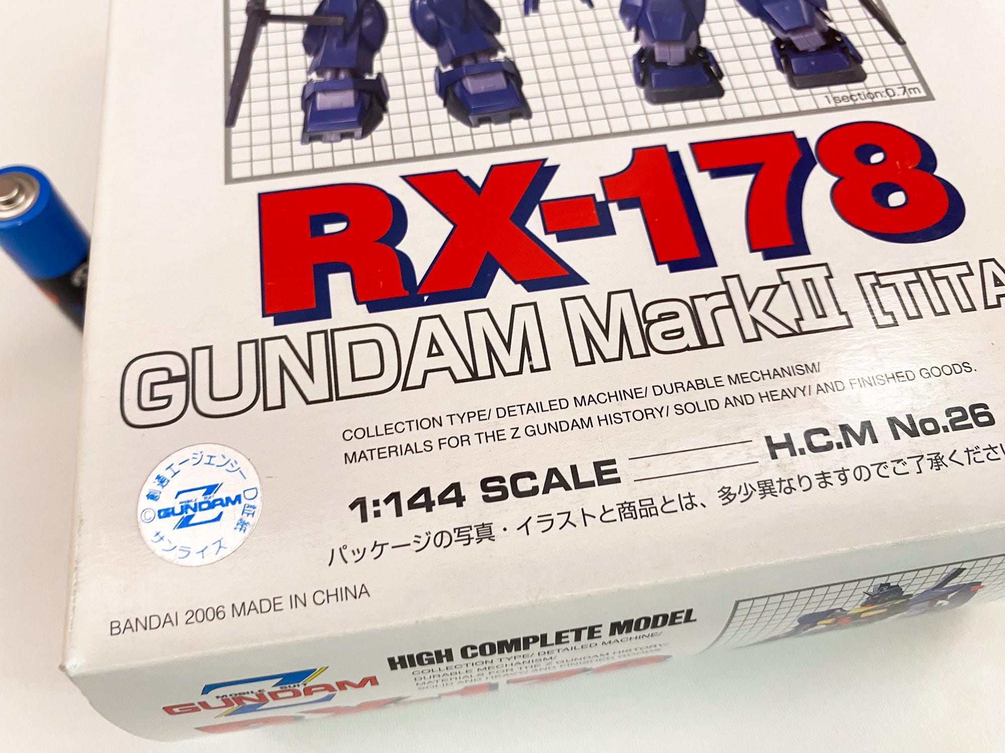 Mobile Suit Z Gundam HCM-26 RX-178 Gundam Mk-ii (titans
