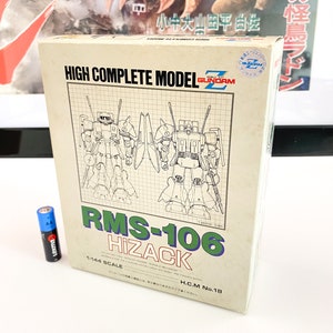 Bandai 1/144 HCM High Complete Model Mobile Suit Z Gundam RMS-106 Bandai 1985