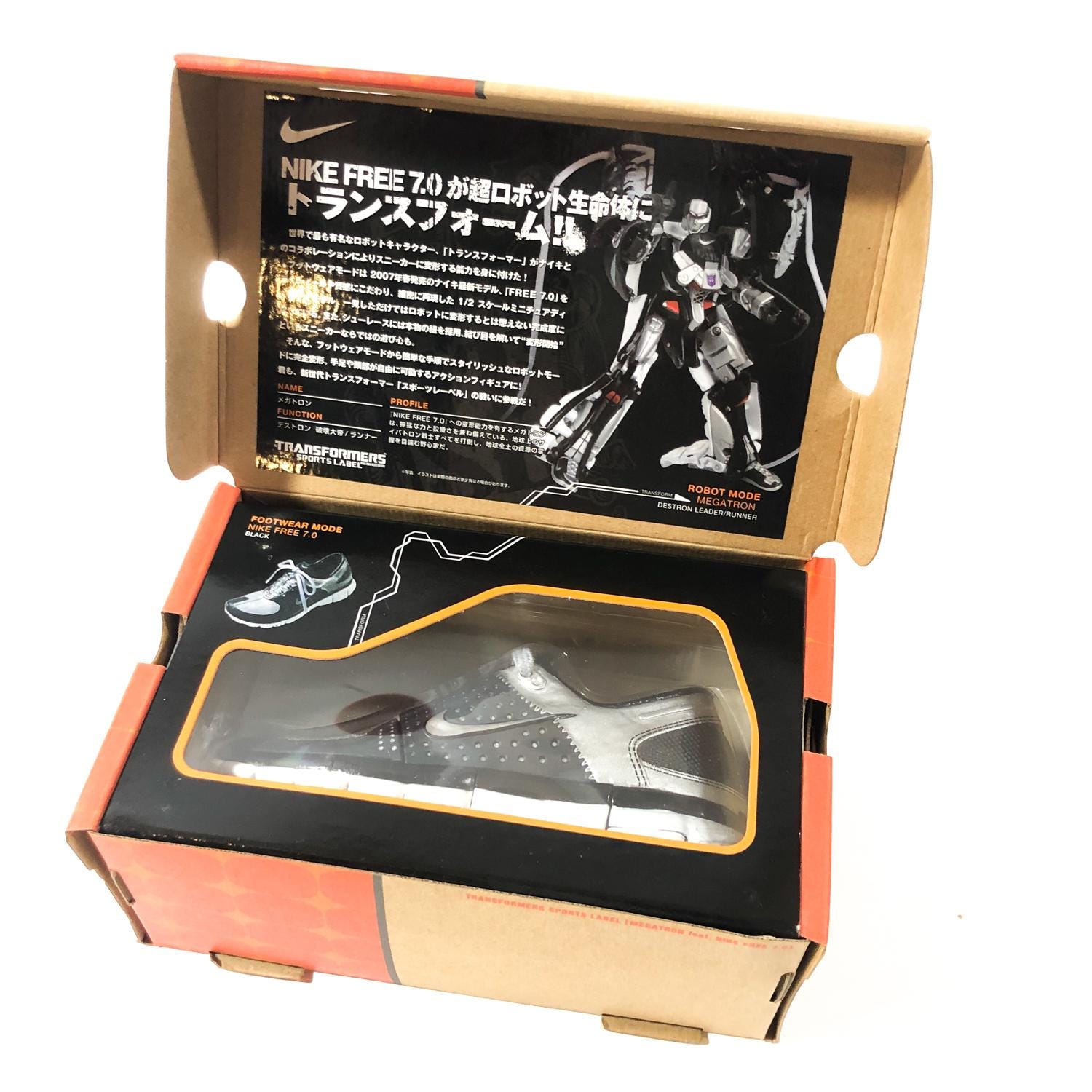 メガトロン トランスフォーマー スポーツラベル コンボイ NIKE フリー