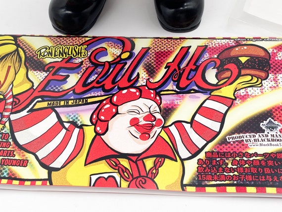 Franken EVIL MC Ron English X Blackbook Toy GID - Etsy Finland