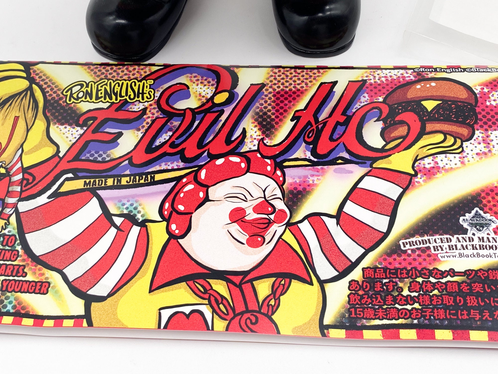 Franken EVIL MC Ron English X Blackbook Toy GID - Etsy Finland