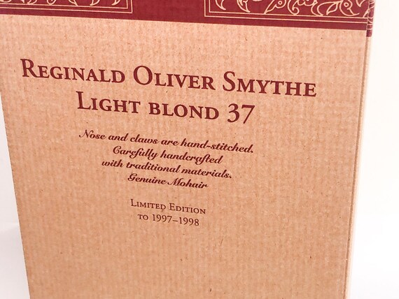 シュタイフ　Reginald Oliver Smythe テディベア Reginald Oliver Smythe » Reggie » Teddy Bear – STEIFF LE 1997/98
