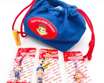 Peko-chan Bag and Charms - Fujiya Japan - Etsy
