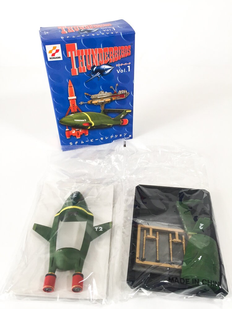 Thunderbirds 2 TB2 Mini Figure Konami SF Movie Selection Pre-Colored In Stock