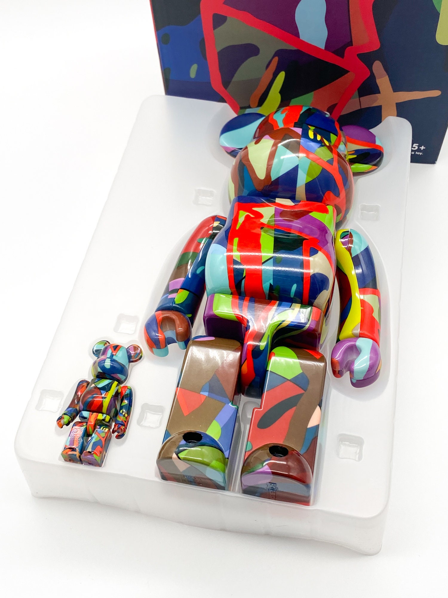 Bearbrick KAWS TENSION 100+400% Medicom Toy - Etsy Bearbrick KAWS TENSION 100+400% Medicom Toy - Etsy