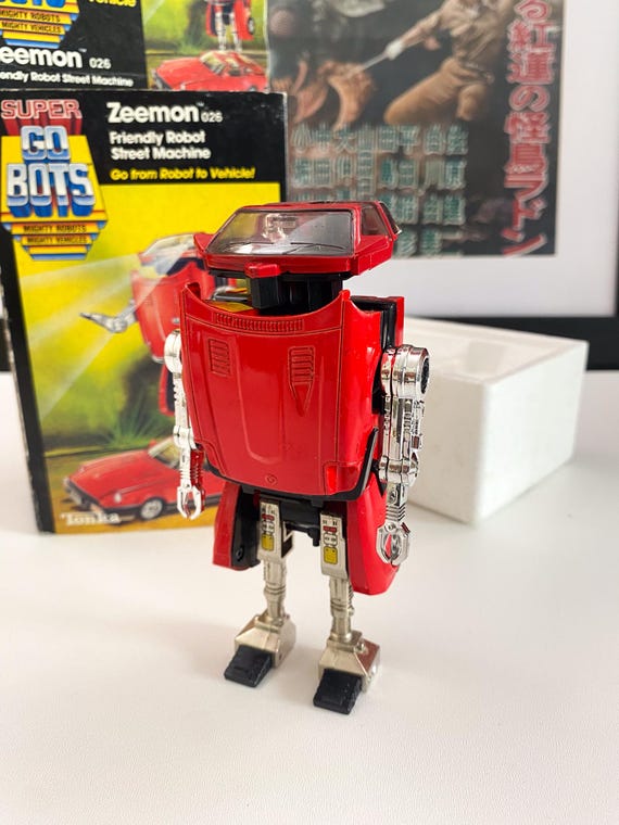 Super Gobots Zeemon 026 Street Machine - TONKA 1984 MIB - Etsy UK