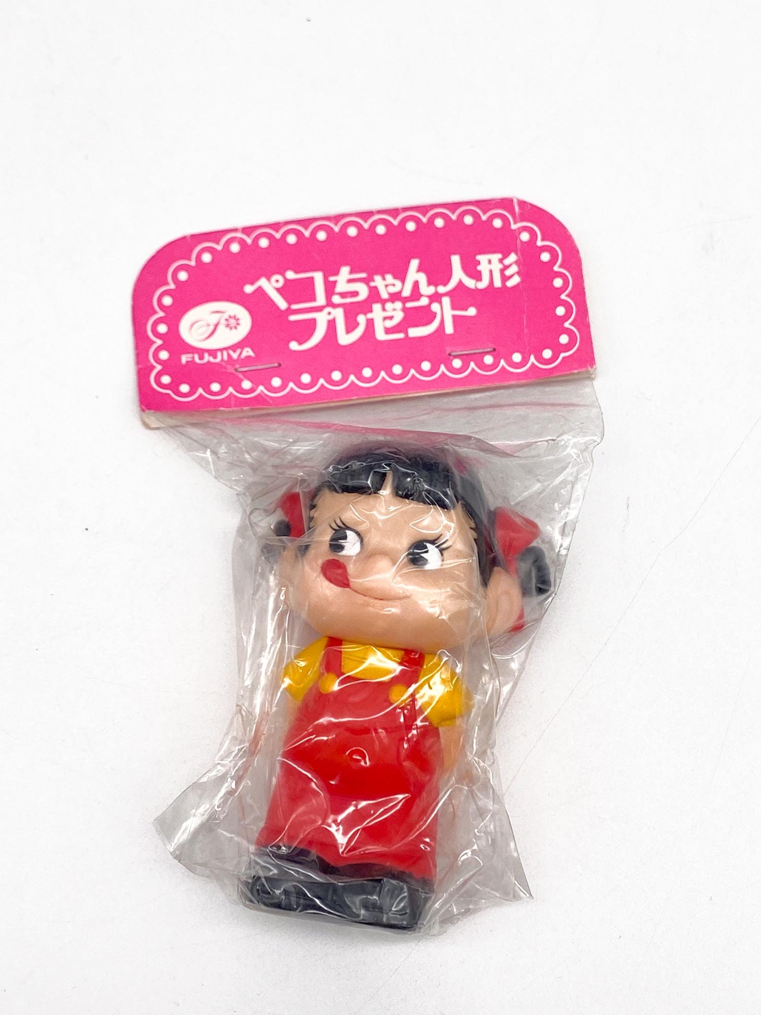 RARE Peko chan & Poko chan Figure doll SET Exclusive Fujiya