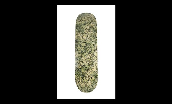 スケートボード Takashi Murakami Camo Skull Skateboard TAKASHI MURAKAMI x Tongari 'Camouflage Skulls Skateboard