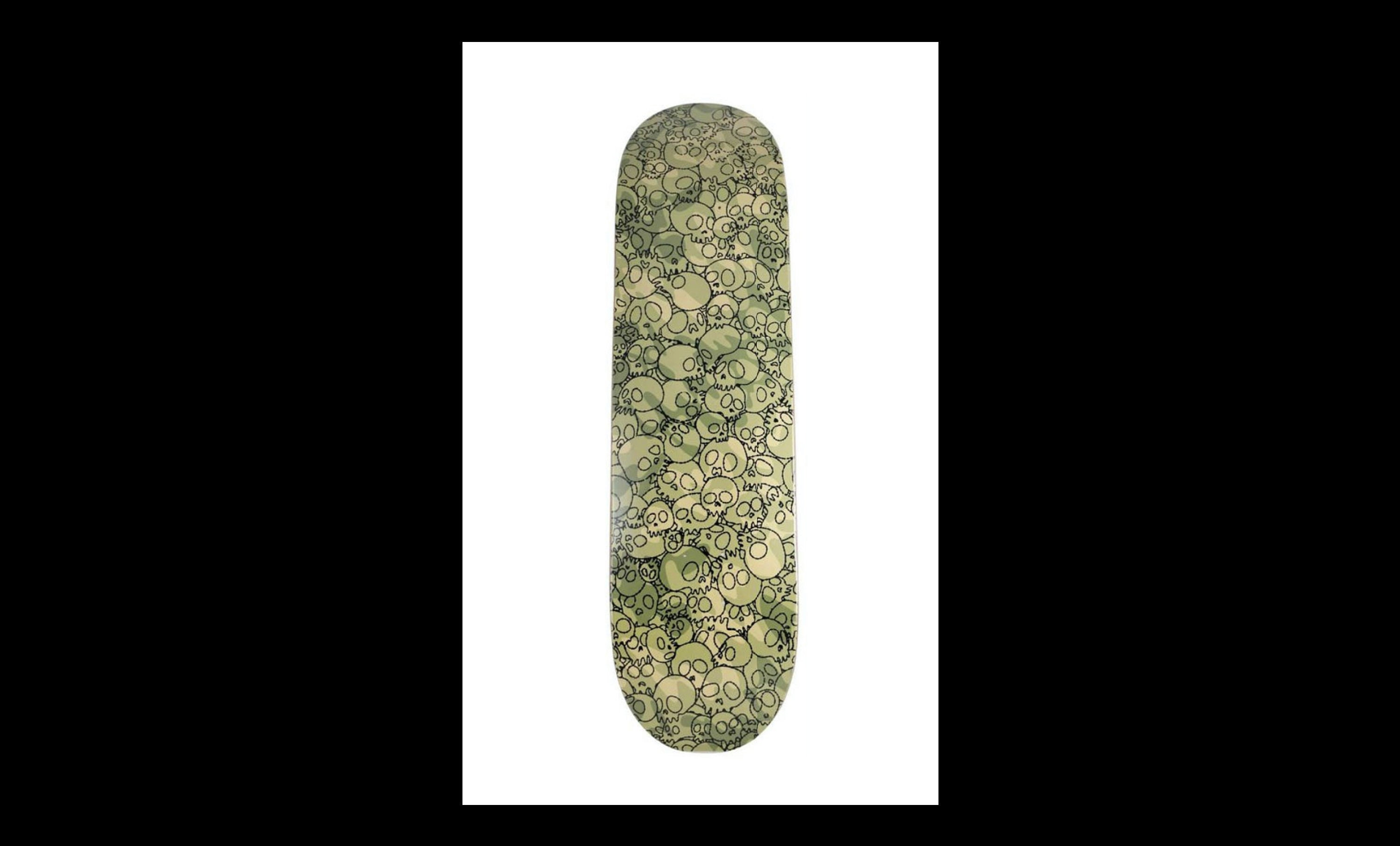 Takashi Murakami Skulls Skateboard – Camo Light Green - Etsy