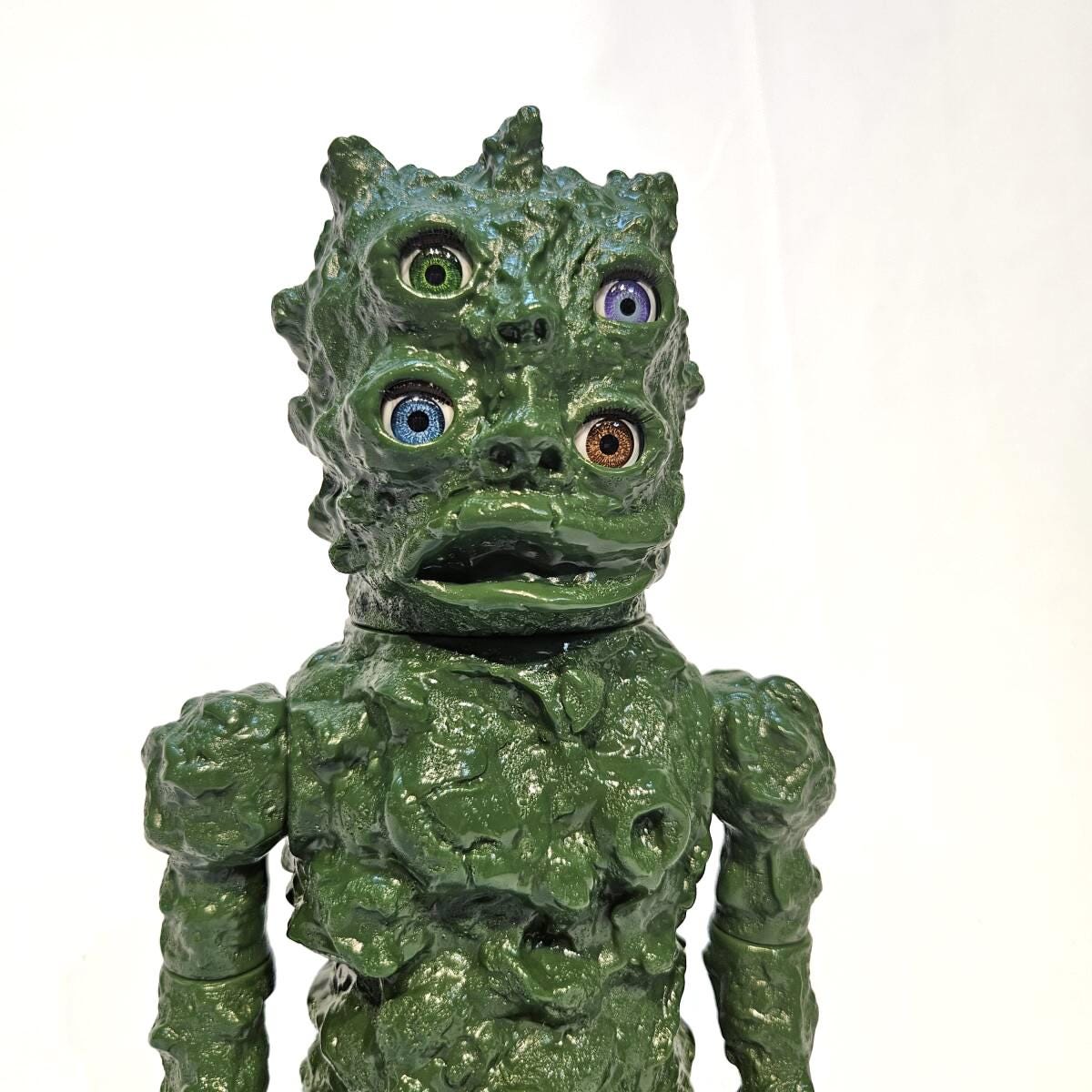 高速 割引 2025 西日本 Sofubi Green Four-eyes Genjin Boryoku Nagnagnag Japan Etsy - 特撮