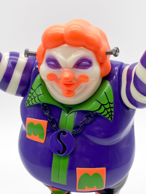BlackBook Toy RON ENGLISH インディーズソフビ Franken EVIL MC Ron English X Blackbook Toy GID - Etsy