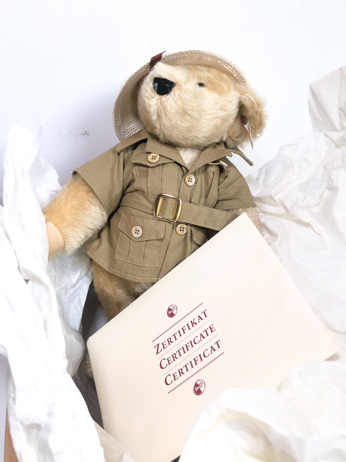 シュタイフ　Reginald Oliver Smythe テディベア Reginald Oliver Smythe » Reggie » Teddy Bear – STEIFF LE 1997/98