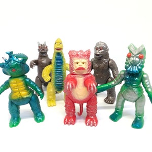 Ultraman monsters Gashapon Soul of Bullmark series 2 - SOFUBI Bandai 2001 UMS Kaijus