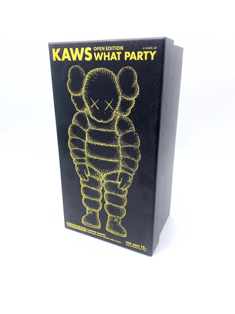 Kaws オープンエディション What Party イエロー - メディコム・トイ 2020 画像 5