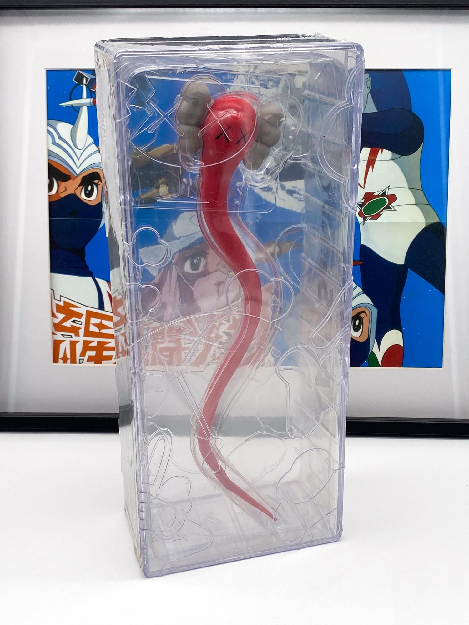 【美品】KAWS BENDY colette×COMMEdesGARCONS KAWS Bendy (red) Colette Meets Comme Des Garçons 2004 - NEW