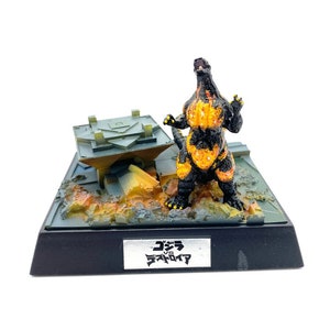 Godzilla vs Destroyah Mini Diorama 2000 Bandai Polystone MISB
