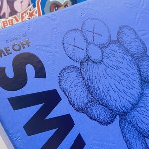 Kaws Time Off Blue Figure Open Edition - Medicom Toy Mib image 4