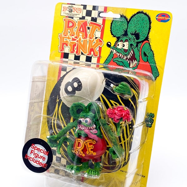 RAT FINK - Ed Roth Rat Fink - Mooneyes 2000 Planet Toys Japan