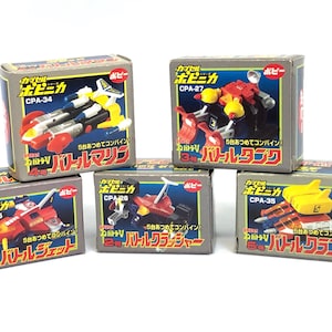 Combattler V – Cápsula Popynica – BANDAI Gashapon juego completo