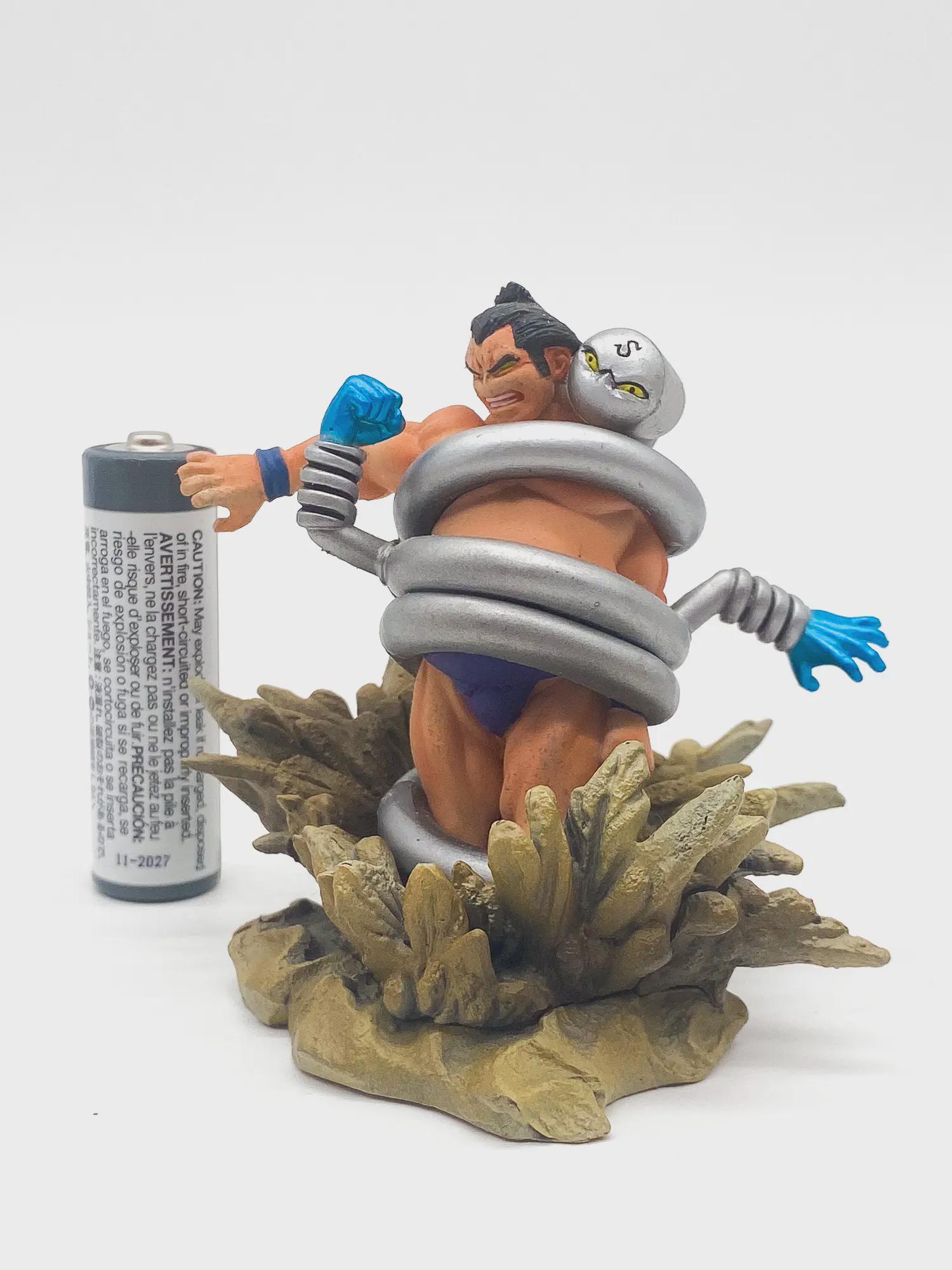 Kinnikuman Figure - Combat Springman Vs Rikishiman (wolfman