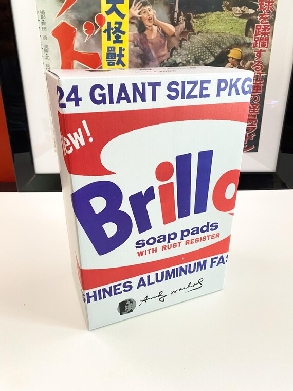 ANDY WARHOL Brillo Bearbrick 100 & 400% - Etsy