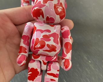 BE@RBRICK ABC CAMO 1000% PINK BAPE A Bathing Ape 28th Anniversary