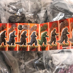 BANDAI HIGH GRADE Hg Series 6 Godzilla Vs. Kong Gashapon Set Of 4