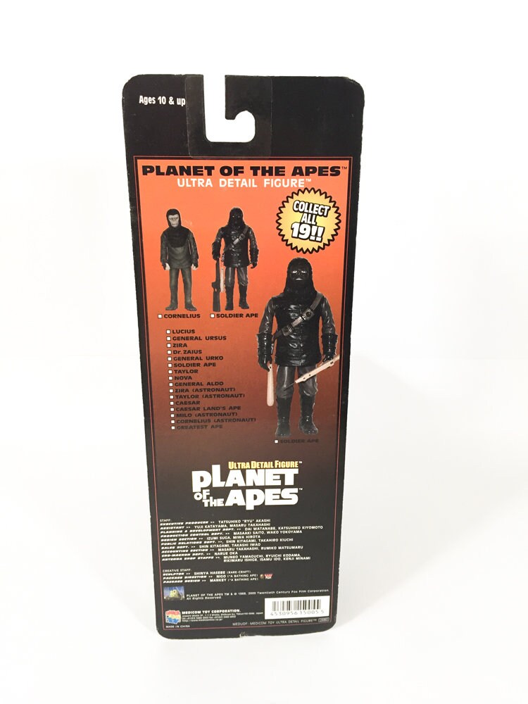 Cornelius [dark RARE] – Planet of the Apes – Medicom Toy 2000 MOC