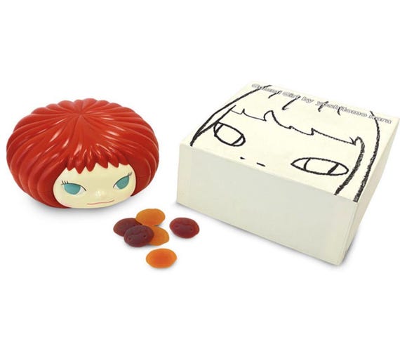奈良美智　グミガール　箱付き 奈良美智グミガール RED キャンディボックス 未開封新品 - Etsy 日本
