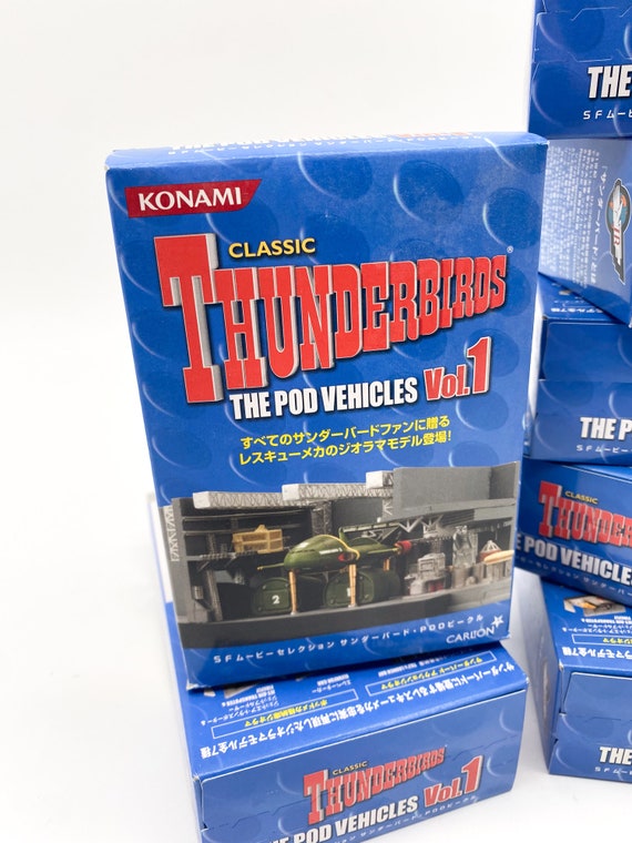 Konami Thunderbirds Pod Vehicles Full Vol.1 Set - Etsy UK