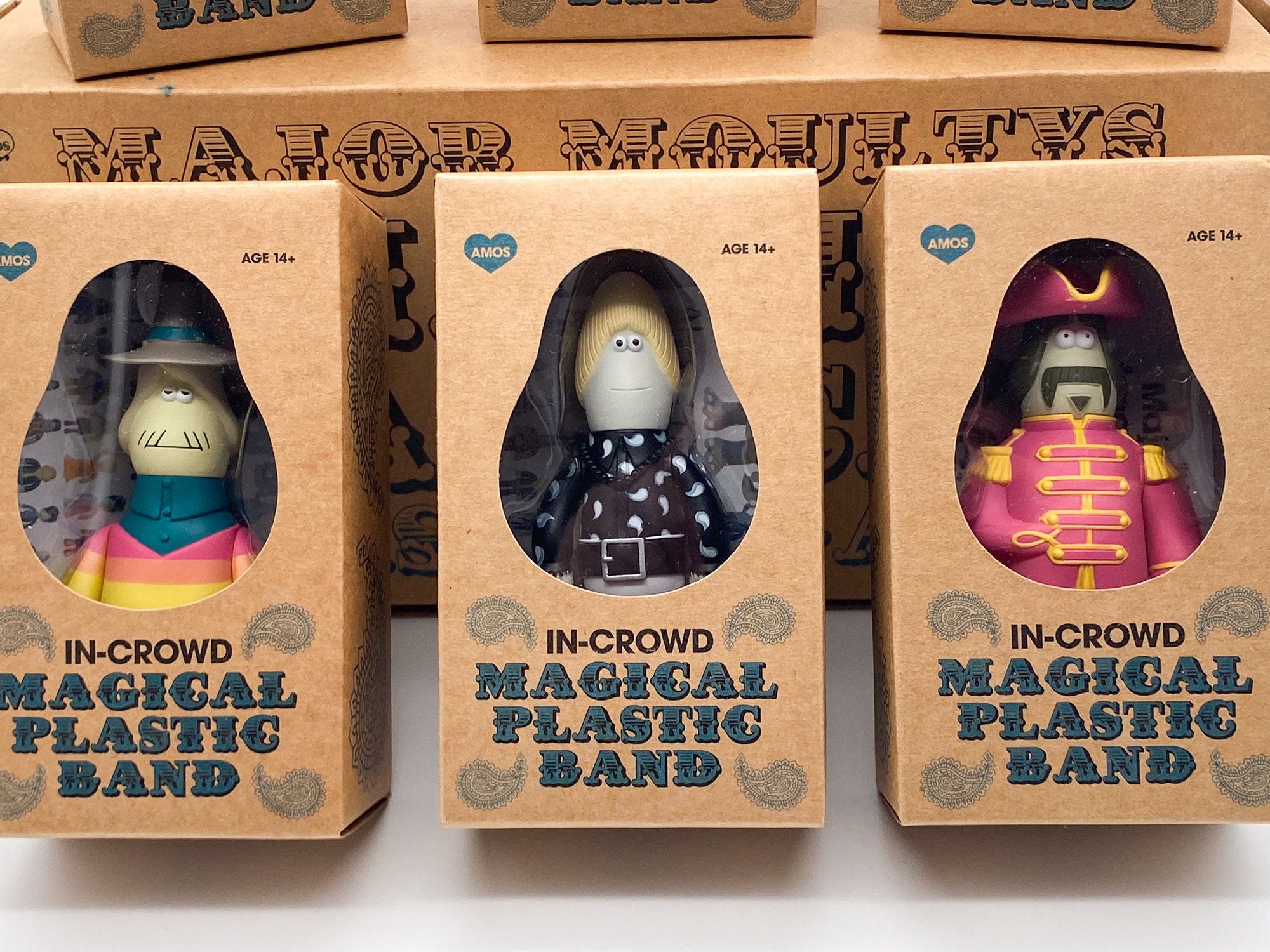 James Jarvis X AMOS TOYS In-crowd Major Moultys Magical