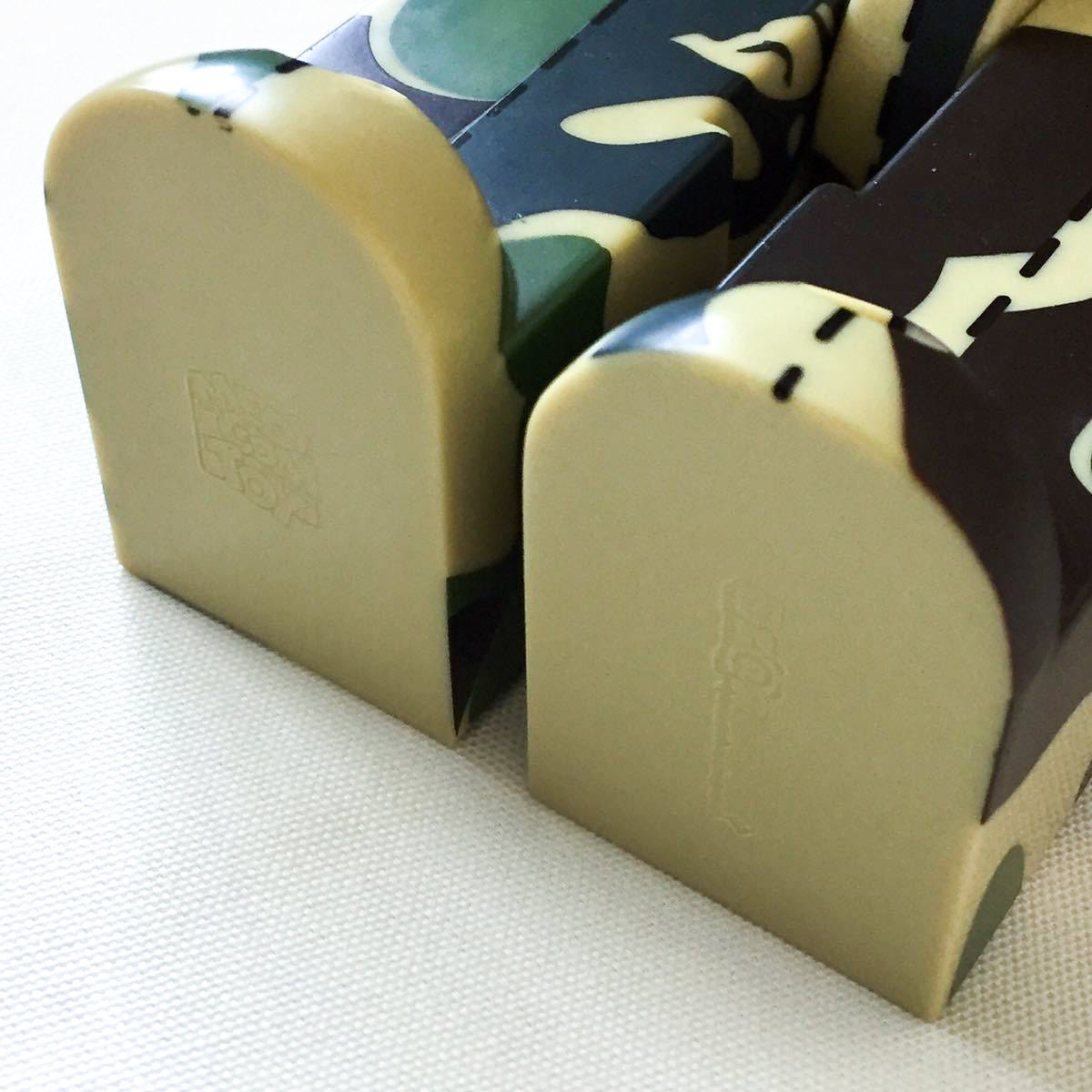 ベアブリック 400% BAPE プレイ カモグリーン – 2003年 メディコム 