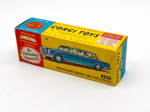 Corgi Toys 247 - Mercedes Benz 600 Pullman MIB 1964 - Etsy