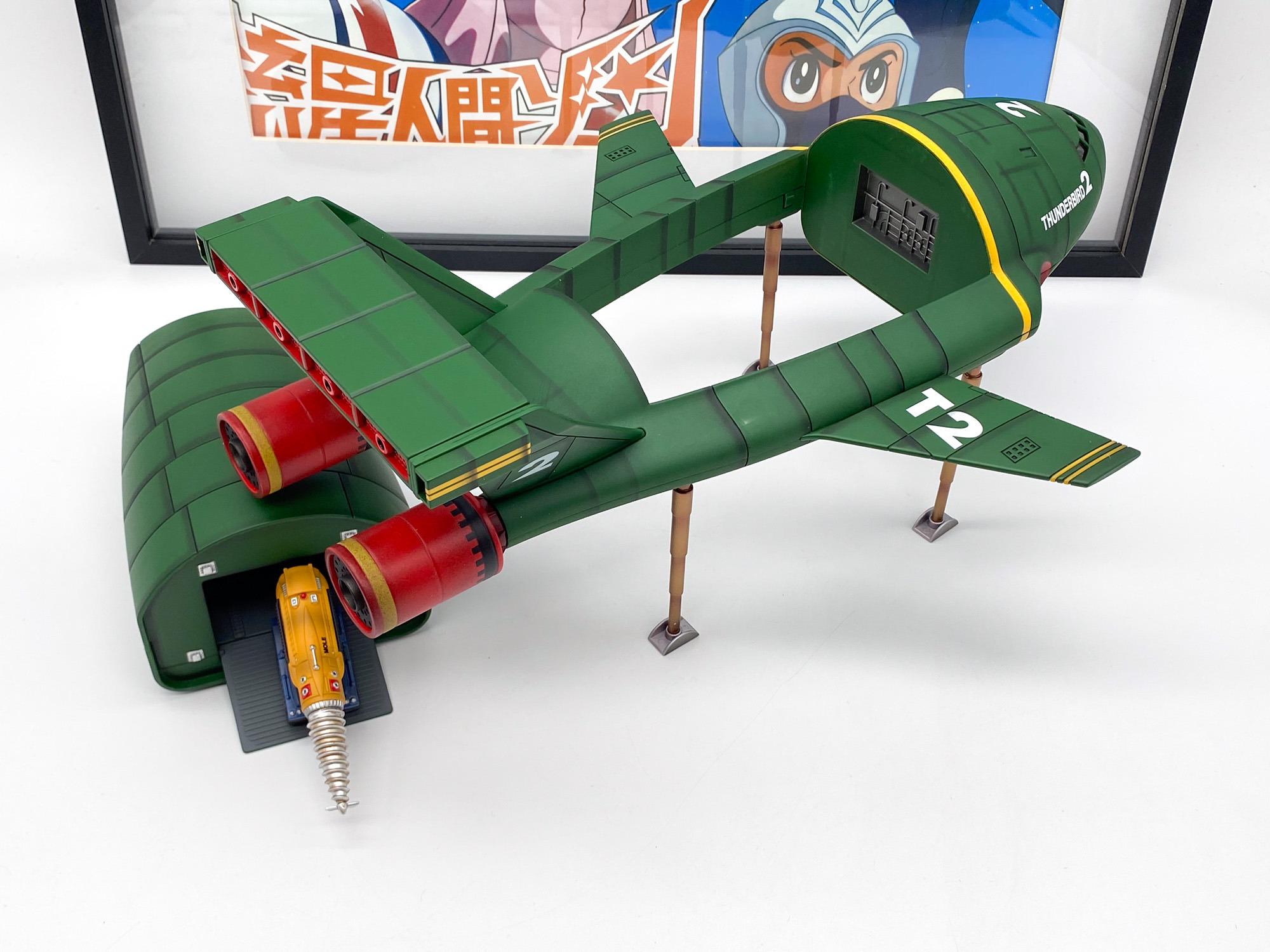 Vaisseau Thunderbird No2 DX Aoshima 1/200 Diecast MIB