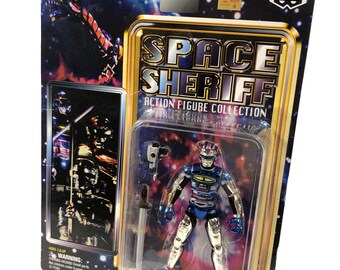 6 Figurines SPACE SHERIFF Collection / Banpresto 1999 X-or