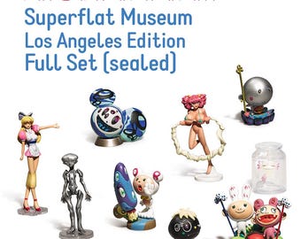 村上隆のスーパーフラットミュージアム フィギュア 8種セット 新品箱入り｜フィギュア全10体セット - 村上隆のスーパーフラット