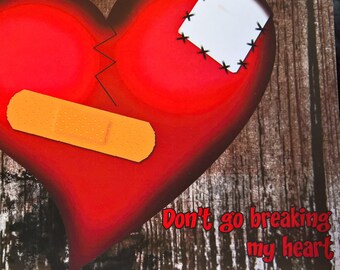 Mended Heart - Valentine Card