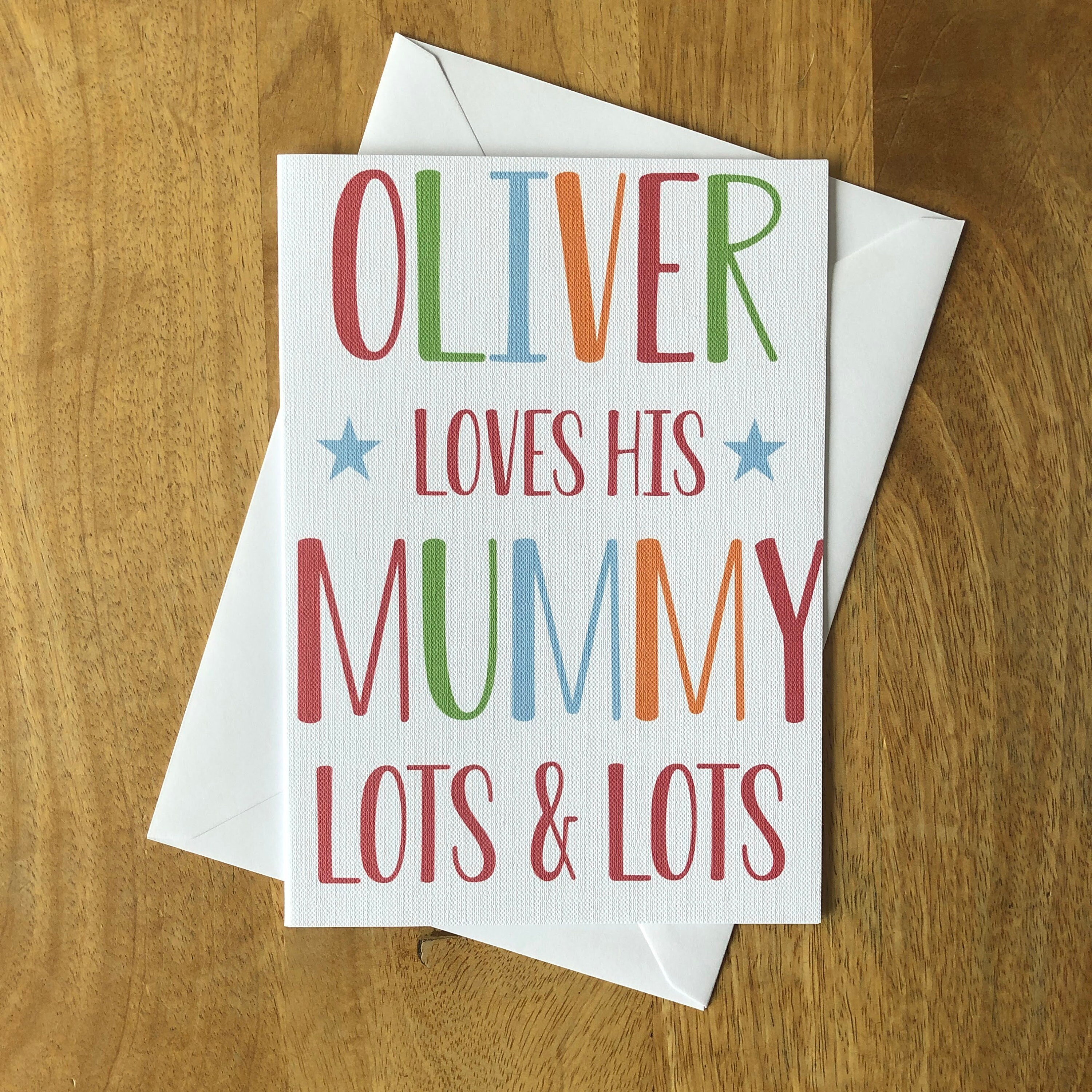 Fetes Occasions Speciales Momie Cartes Mere Mam Un Cadeau D Anniversaire Pour Ma Maman Maison