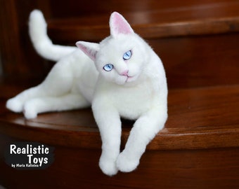 life size cat stuffed animal