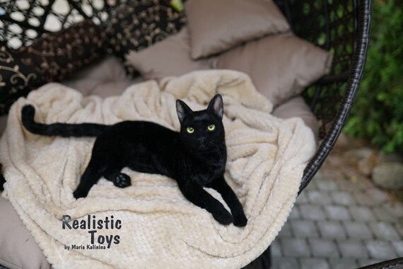 life size stuffed cat